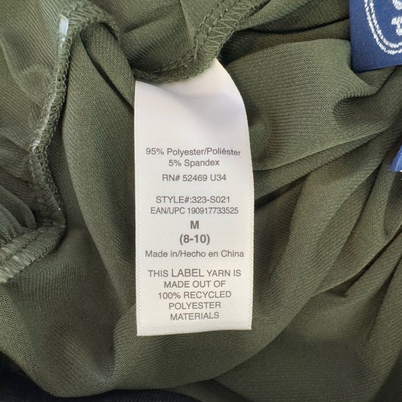 Scoop pull on stretch skirt size medium 8-10 green - Picture 2 of 9